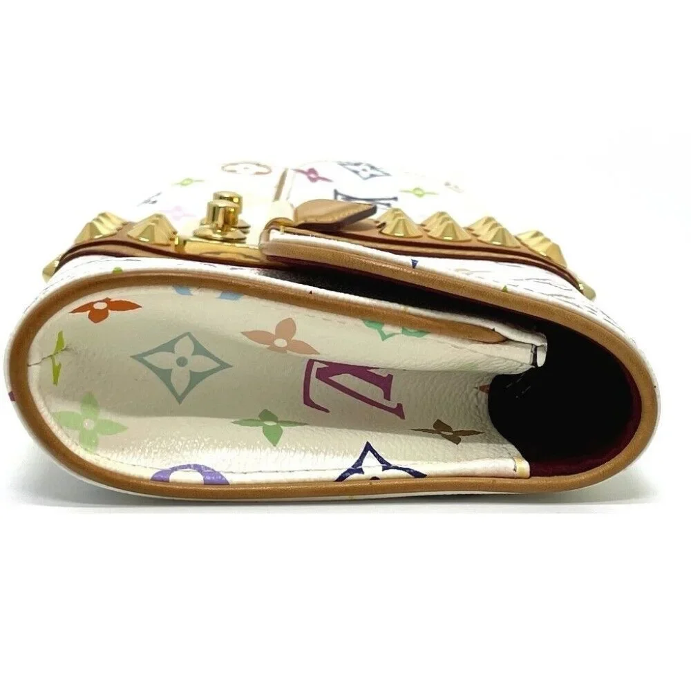 LOUIS VUITTON Monogram Multicolore Pochette Courtney Clutch Purse - Picture 11 of 11